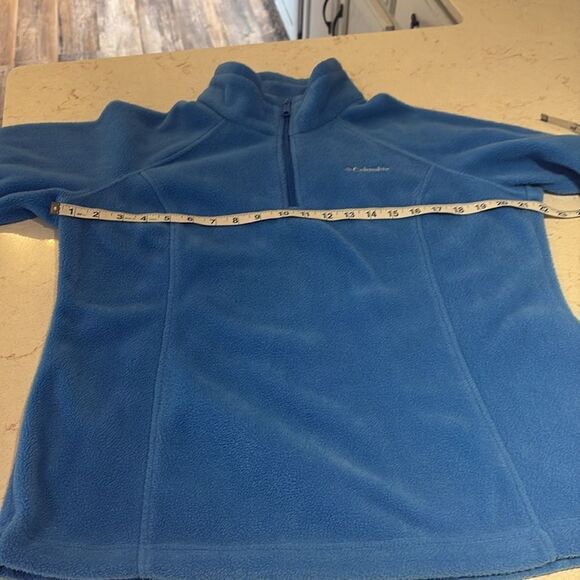 Columbia 1/4 zip fleece pullover SZ Large - Picture 6 of 8